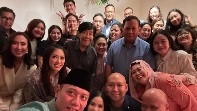 Anak, Menantu, Hingga Cucu dari Presiden Indonesia Pertama hingga saat Ini, di Ulang Tahun Didit Hediprasetyo