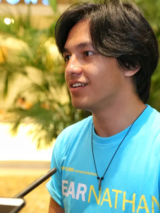 Sebagai pendatang baru, sebuah kebanggan bagi Jefri Nichol bisa dipercaya sutradara Indra Gunawan memerankan tokoh utama. Ia berperan sebagai Nathan. (Adrian Putra/Bintang.com)