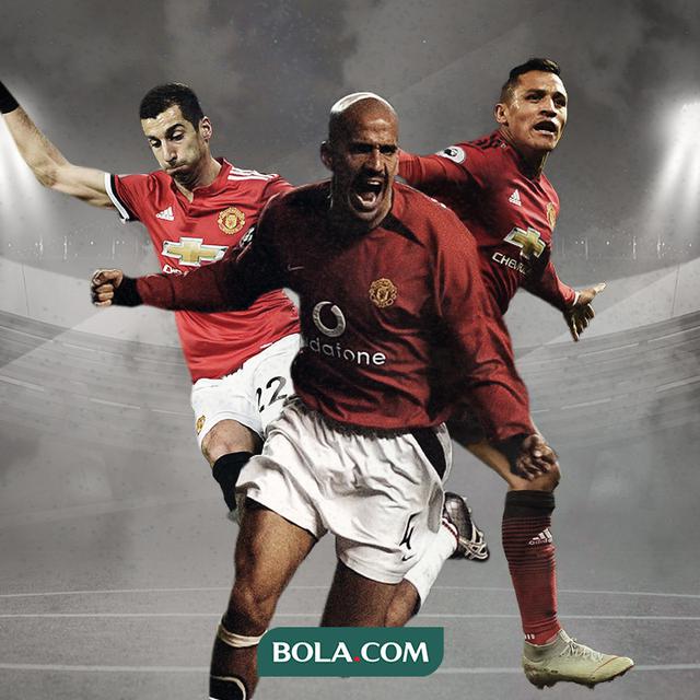 Juan Sebastian Veron, Alexis Sanchez dan Henrikh Mkhitaryan