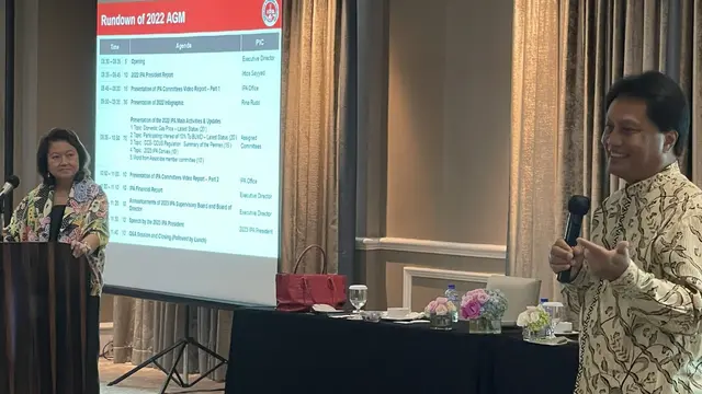 Marjolijn Wajong, Direktur Eksekutif IPA (kiri) dan Triharyo Indrawan Soesilo Dewan Pengawas IPA (kanan)
