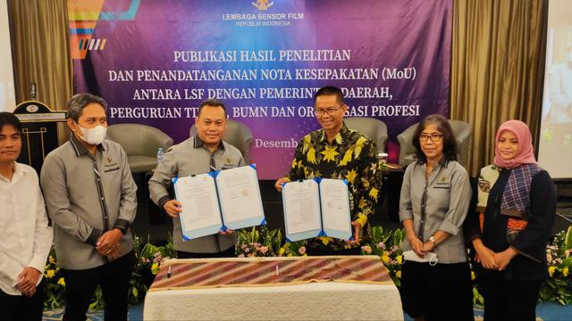 Lembaga Sensor Film bersama dengan Mitra Kerja Tandatangani Nota Kesepakatan untuk Galakkan Gerakan Nasional Budaya Sensor Mandiri
