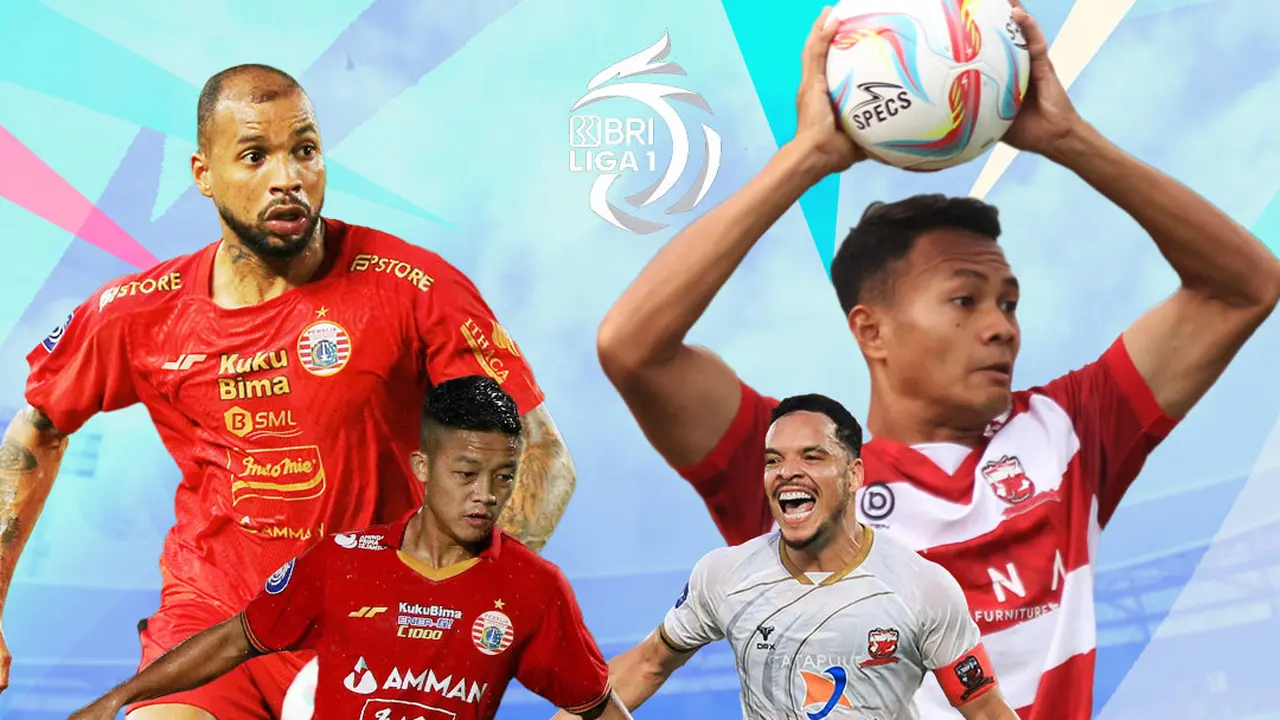BRI Liga 1 - Persija Jakarta Vs Madura United - Duel Antarlini