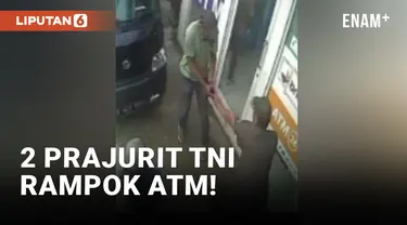 Perampok ATM di Pekanbaru Ternyata Prajurit TNI!