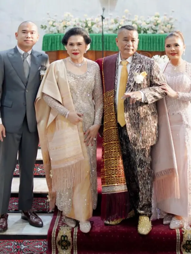 Felicia Hutapea saat Rangkaian Pernikahan sang Adik