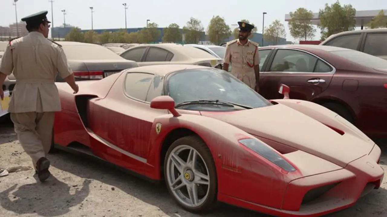 Masih Kasus, Ferrari Enzo Sitaan Polisi Dubai Ditawar Rp 22,33 M