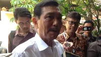 Menteri Koordinator Bidang Kemaritiman RI Luhut Binsar Pandjaitan di Universitas Indonesia, Depok, Jawa Barat, Rabu (7/9/2016). 