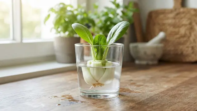 Cara Menanam Sayuran dari Sisa Dapur di Air