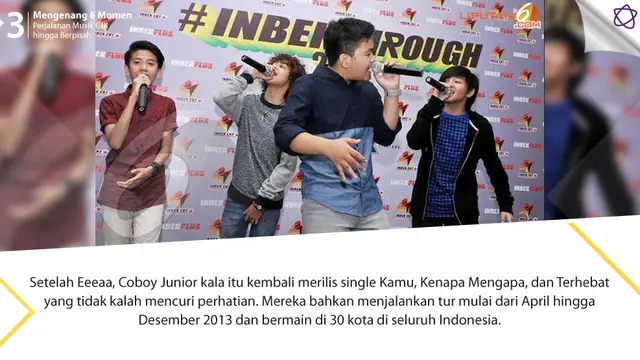 [Bintang] Mengenang 6 Momen Perjalanan Musik CJR hingga Berpisah