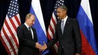 Bertemu Empat Mata, Obama-Putin Bahas Suriah dan ISIS