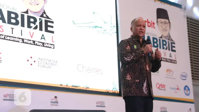 Ilham Akbar Habibie pada acara Indonesia Education Forum di Jakarta, Jumat (18/10/2019)