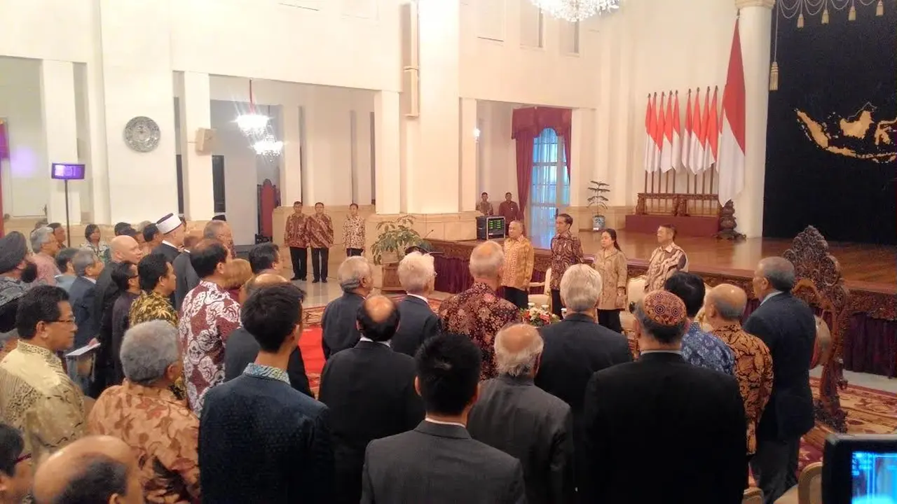 Jokowi membuka World Peace Forum ke-6