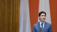 Justin Trudeau di PBB, 21 Juli 2023. (Christinne Muschi /The Canadian Press via AP)