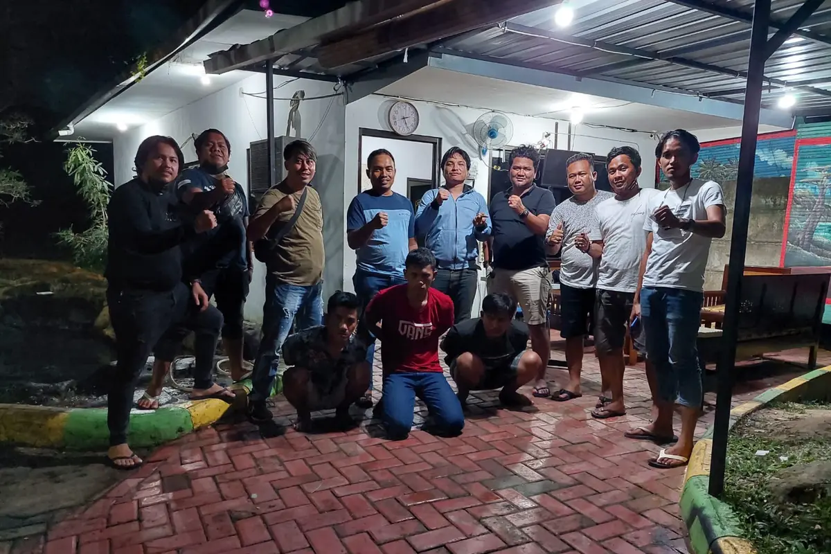 Penangkapan pelaku pencurian berkat media sosial. Foto istimewa