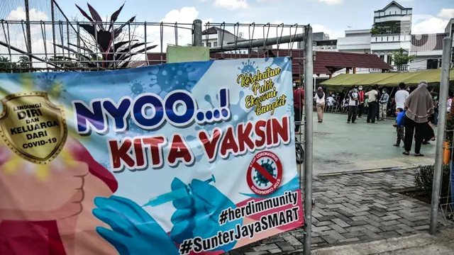 Antusias Warga Ikut Vaksinasi Keliling