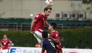 Ezra Walian. Dari 4 laga, pemain yang telah mengemas 1 gol dan jadi andalan di lini depan ini hanya sekali masuk sebagai pemain pengganti saat melawan Laos di matchday kedua. Di 3 laga lainnya ia menjadi starter dan bermain penuh saat kontra Vietnam. Total bermain 257 menit. (affsuzukicup)