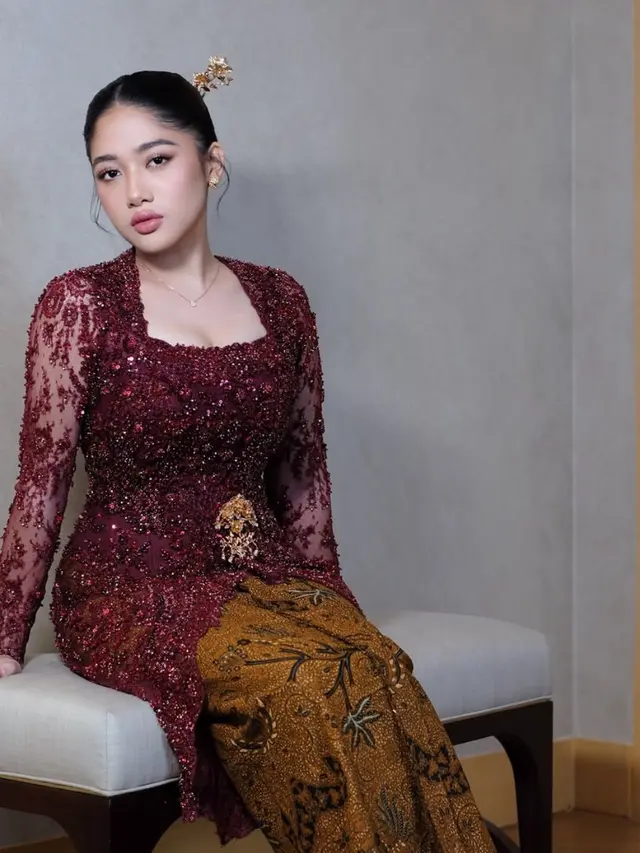 Adik Syifa Hadju di Momen Akad Nikah. [@loritayoung_mua]