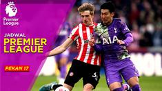 Berita motion grafis jadwal lengkap Liga Inggris 2022/2023 yang memasuki pekan ke-17. Laga Brentford Vs Tottenham Hotspur, jadi laga pembuka setelah jeda Piala Dunia 2022 Qatar.