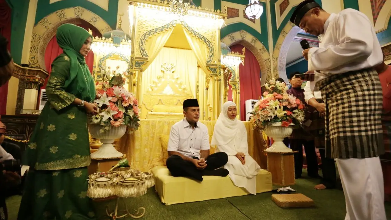 Calon Wakil Gubernur Sumatera Utara nomor urut 1 Musa Rajekshah. (Liputan6.com/Reza Efendi)