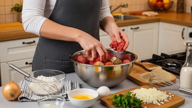 Membuat Swedish Meatball dari Daging Kurban
