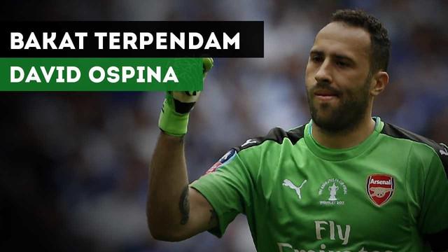 David Ospina menunjukkan bakat lainnya selain menjadi kiper.
