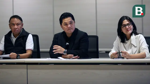 Konferensi Pers Erick Thohir Mengenai Piala Dunia U-17 2023