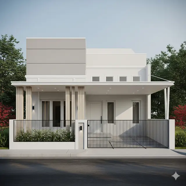 Inspirasi Rumah Minimalis Sederhana 7x12. (via Gemini)