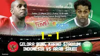 Indonesia-Arab Sementara 1-1