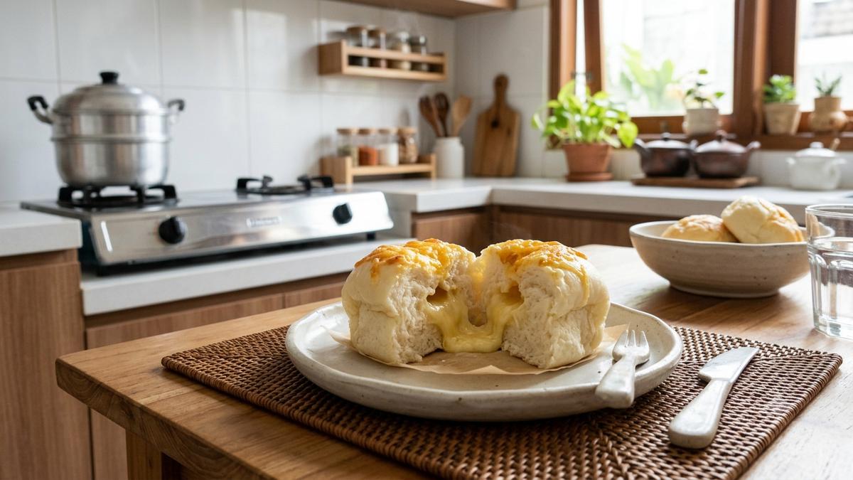 Resep Roti Kukus Keju Tanpa Ulen, Jadi Camilan yang Cocok Dicoba Pemula