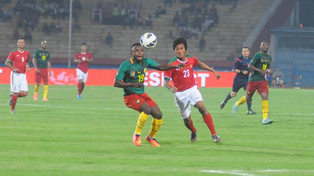 "Banjir" Peluang Kamerun Dibendung Penampilan Disiplin Indonesia