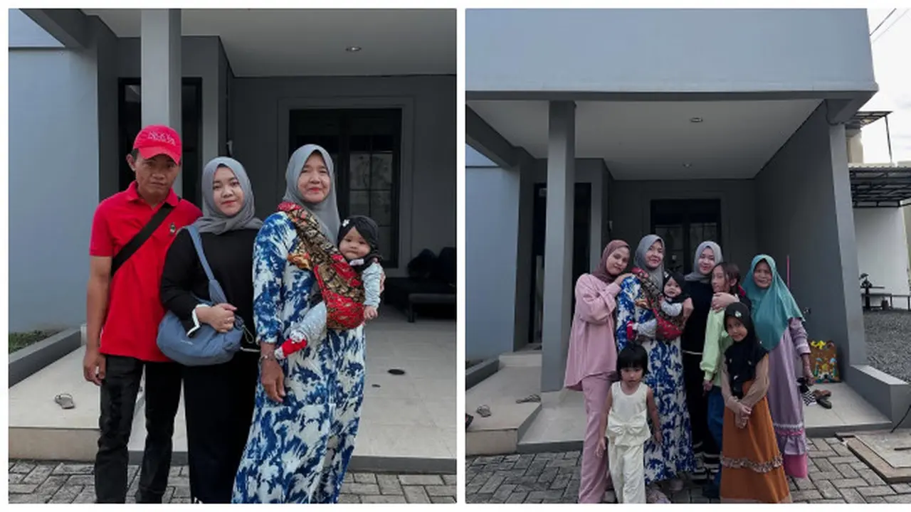 6 Potret Mbak Lala Pengasuh Rafathar Kumpul Keluarga, Rayakan Lebaran di Rumah Depok