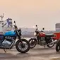 Royal Enfield Interceptor INT 650 Twin dan Continental GT 650 Twin hadir dalam pilihan warna terbaru. (Dok. Royal Enfield)