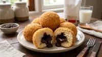 Cara Membuat Roti Goreng Isi Cokelat Tanpa Mixer yang Empuk dan Tidak Berminyak