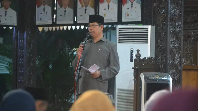 Khotmil Quran, Istighotsah dan Pengajian rutin di Pendopo Dipokusumo, Jumat (27/9/2019). (Foto: Liputan6.com/Humas PBG/Muhamad Ridlo)