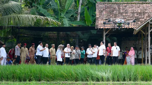 Menko Pangan Zulkifli Hasan berdialog dengan para petani muda di Banyuwangi (Istimewa)