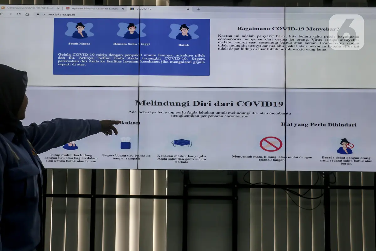 Melihat Posko COVID-19 Dinas Kesehatan DKI Jakarta