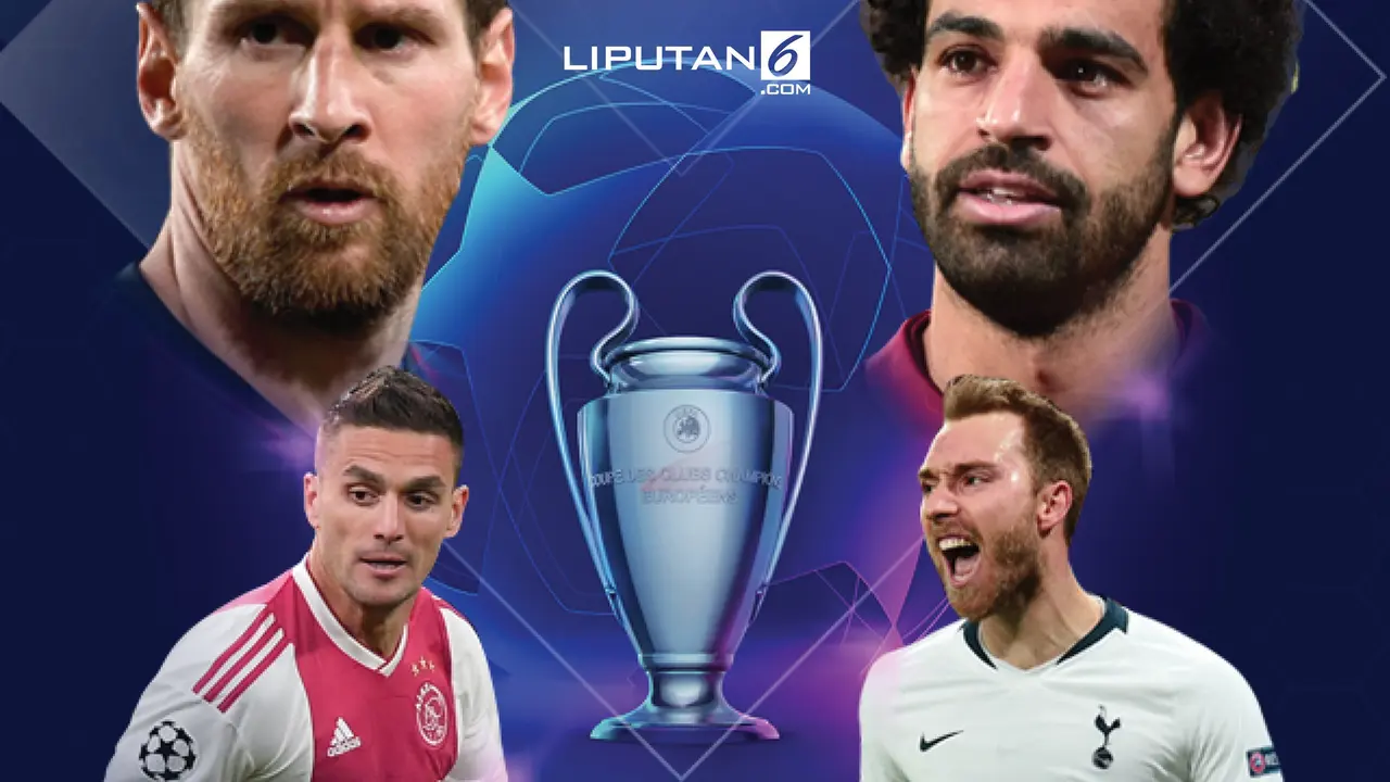 Banner Infografis Berebut Tiket Final Liga Champions
