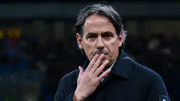 Kekalahan ini sekaligus memupus mimpi Nerazzurri meraih treble pada musim ini. (AFP/Piero Cruciatti)