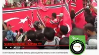 [Cek Fakta] Pengibaran Bendera Alam Pedang Tak Terkait Kemerdekaan Aceh