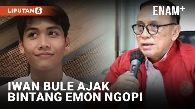 Iwan Bule Ajak Bintang Emon Ngopi