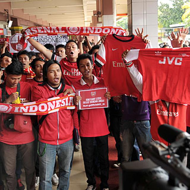 Wah Fans Arsenal Dari Luar Negeri Juga Berdatangan Ke Jakarta Bola Liputan6 Com