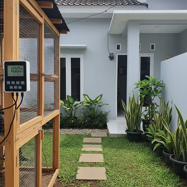 9 Model Kandang Ayam Modern dengan Sistem Buka Tutup Otomatis, Tingkatkan Efisiensi