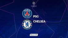 Cover PSG vs Chelsea - Champions League. (Bola.com/Gregah Nurikhsani)
