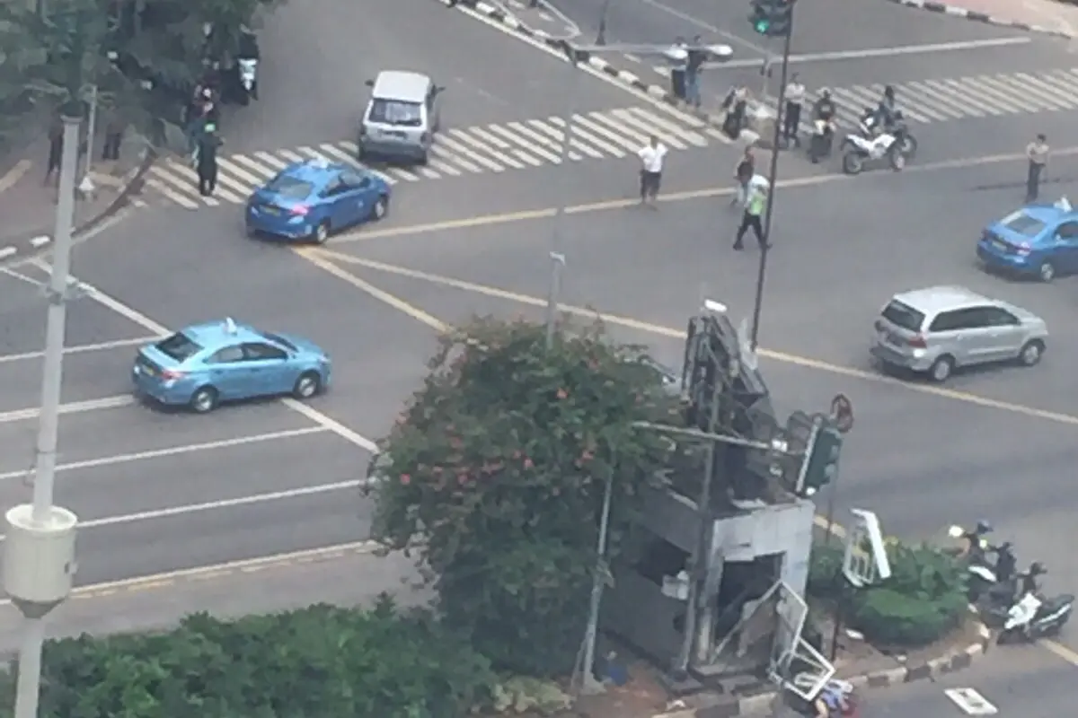 Pasca Bom di Sarinah, Baku Tembak Terjadi di Sana