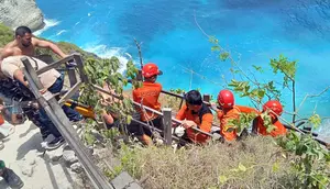Turis Australia Ditemukan Tewas Usai Terpeleset ke Jurang Nusa Penida Bali