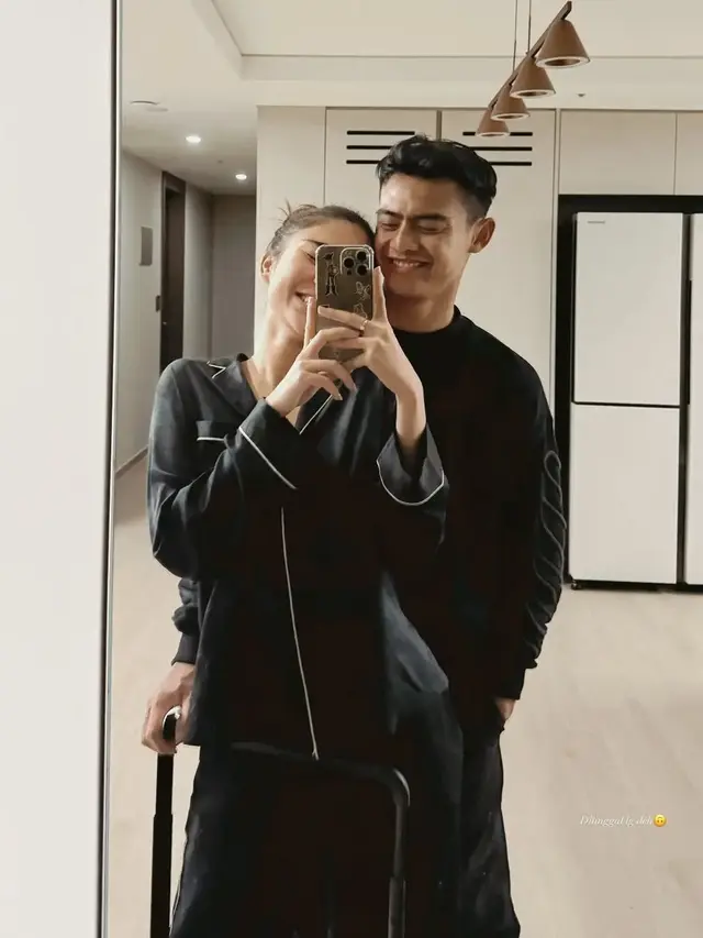 Azizah Salsha Diduga Tengah Hamil Anak Pertama Lewat Unggahan Pratama Arhan. (instagram/arhanazizah.official)