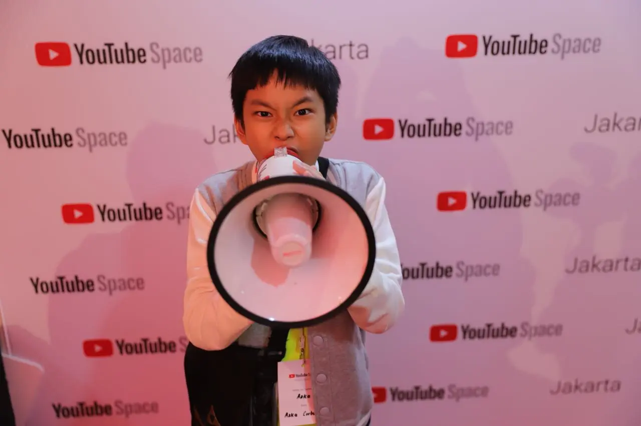 Azka Corbuzier raih penghargaan YouTuber termuda (Bintang Pictures)