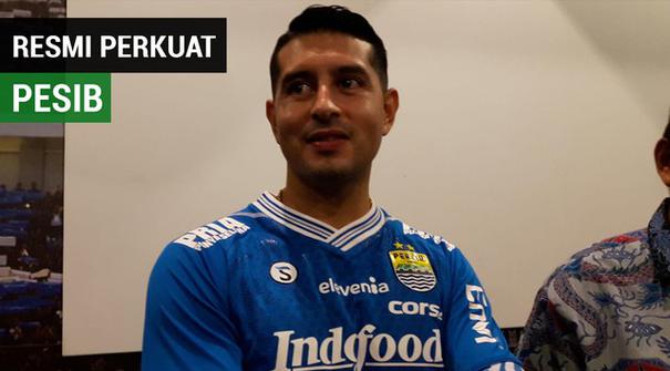 Berita video Persib Bandung memperkenalkan pemain baru mereka Esteban Viscarra di Graha Persib, Jalan Sulanjana, Bandung, Jumat (18/1/2019).
