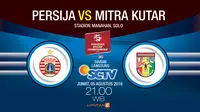 Persija vs Mitra Kukar (Liputan6.com/Abdillah)