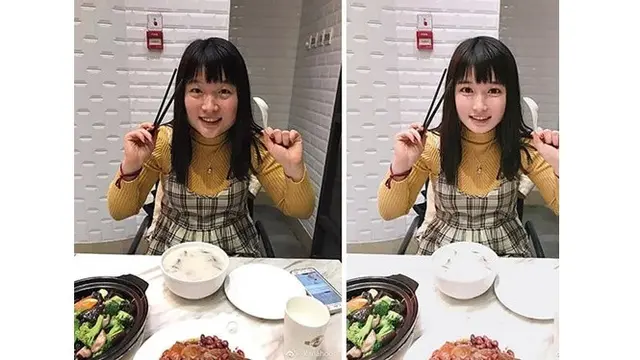 Foto pakai kamera cantik (Sumber: Instagram/@recehkocak)