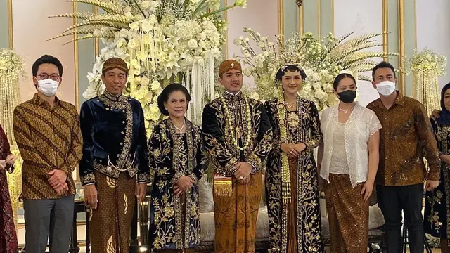 8 Potret Publik Figur Hadiri Resepsi Pernikahan Kaesang-Erina di Pura Mangkunegaran